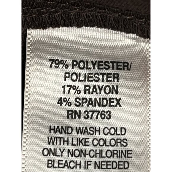 Rafaella Petite Women's Brown Pants,‎ 10P - Picture 6 of 7